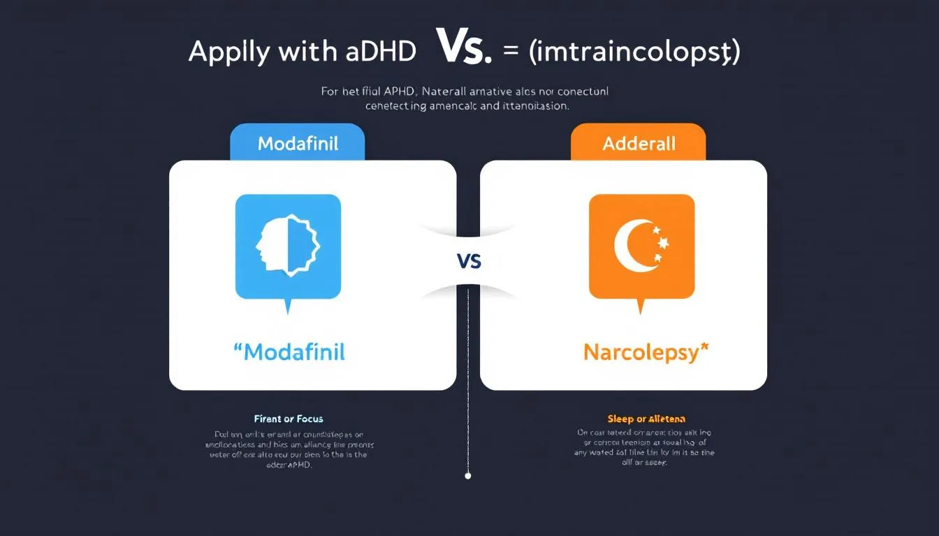Effectiveness in treating conditions like ADHD and narcolepsy with Modafinil and Adderall.